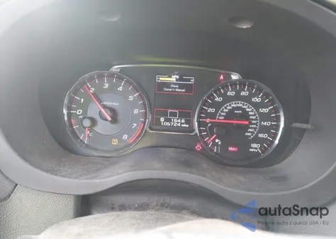 2018 Subaru Wrx Premium z USA, uszkodzony, nr VIN JF1VA1C69J9801649